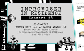 09.04.2022 – Moers Festival | improviser in residence