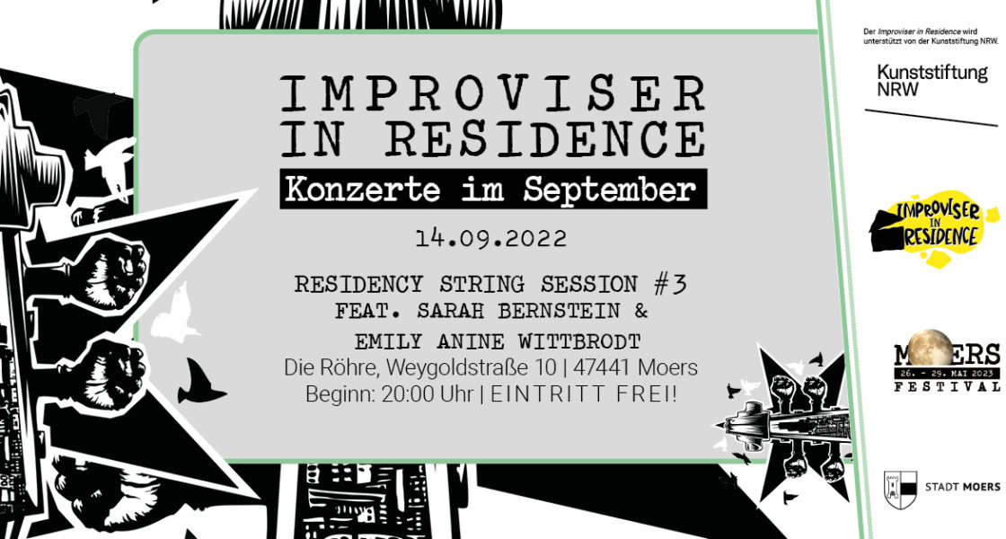 14.09.2022 – String Session #3 – improviser in residence